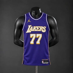 Los Angeles Lakers 2026 limited NBA Silk Basketball Jersey - Purple #77 DONČIĆ