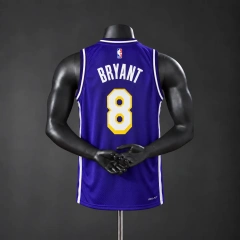 Los Angeles Lakers 2026 limited NBA Silk Basketball Jersey - Purple #8 Bryant