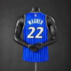 Orlando Magic 2026 NBA Silk Basketball Jersey - Blue #22 Wagner
