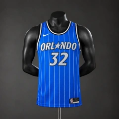 Orlando Magic 2026 NBA Silk Basketball Jersey - Blue #32 O'Neal