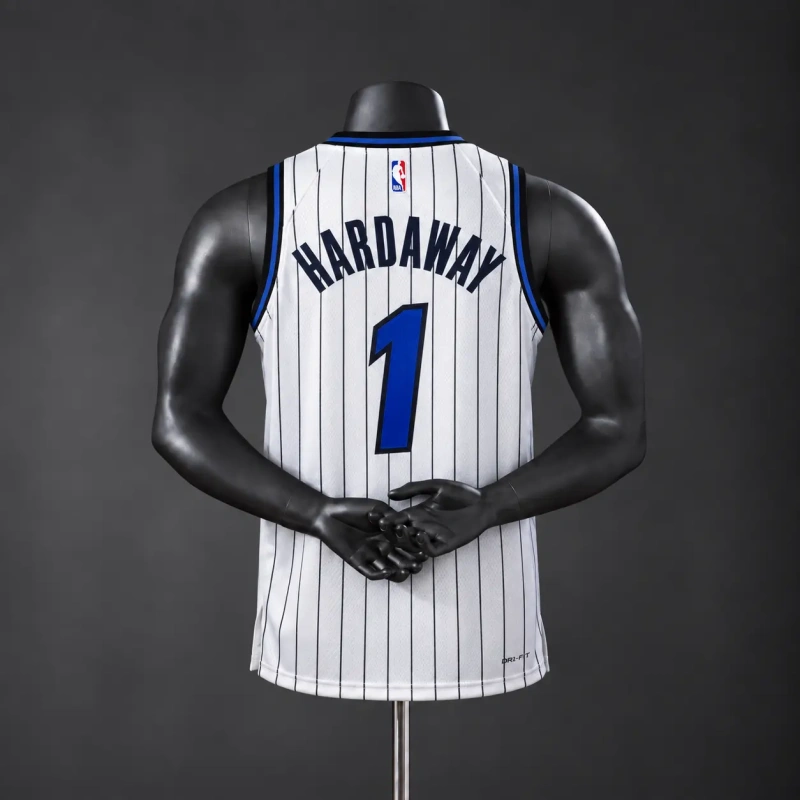 Orlando Magic 2026 NBA Silk Basketball Jersey - White #1 HARDAWAY
