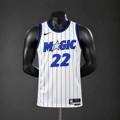 Orlando Magic 2026 NBA Silk Basketball Jersey - White #22 Wagner