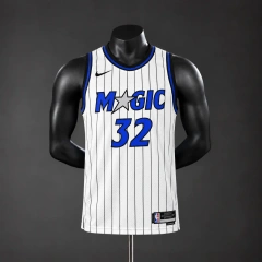 Orlando Magic 2026 NBA Silk Basketball Jersey - White #32 O'Neal