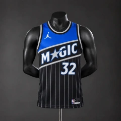 Orlando Magic 2026 limited NBA Silk Basketball Jersey - Black #32 O'Neal