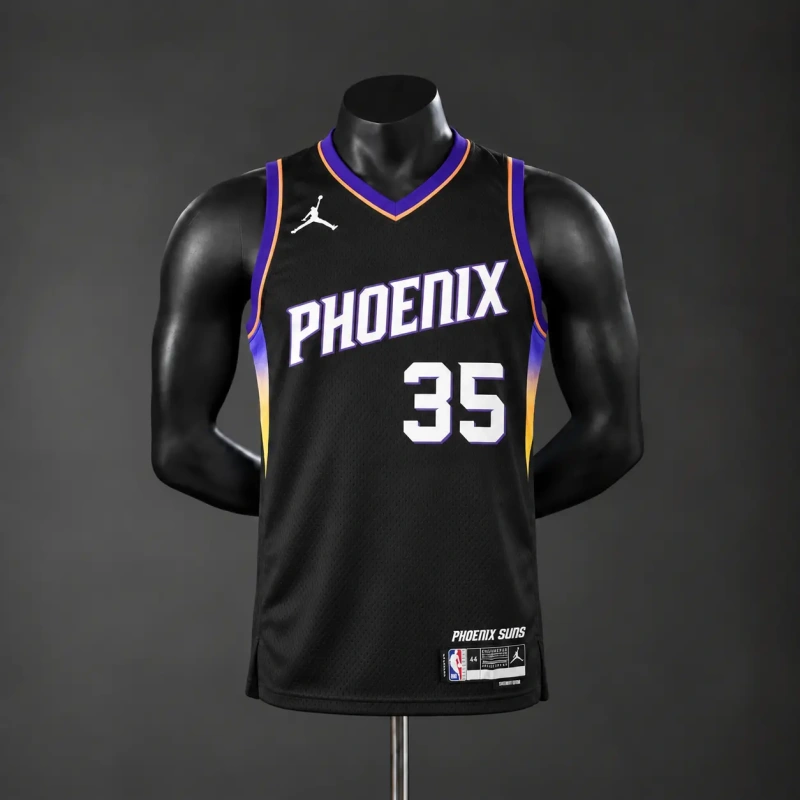 Phoenix Suns 2026 limited NBA Silk Basketball Jersey - Black #35 Durant