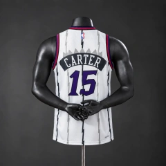 Toronto Raptors 2026 Classics NBA Silk Basketball Jersey - White #15 Carter