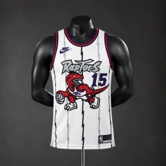 Toronto Raptors 2026 Classics NBA Silk Basketball Jersey - White #15 Carter