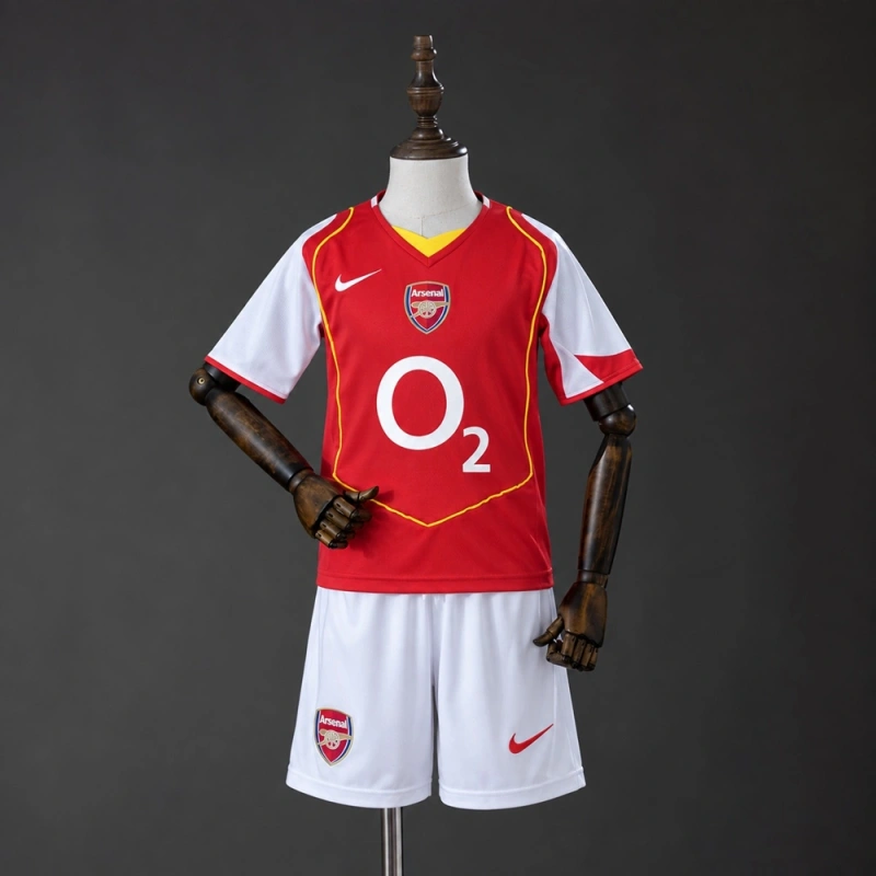 Arsenal 04/05 Home Retro Kids Kit