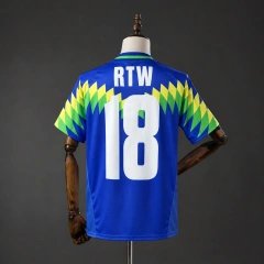 Corteiz Club America 1995 Brazil Jersey Blue