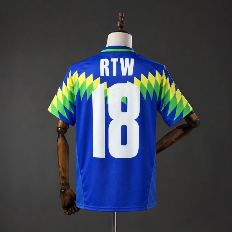 Corteiz Club America 1995 Brazil Jersey Blue
