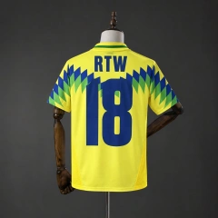 Corteiz Club America 1995 Brazil Jersey Yellow