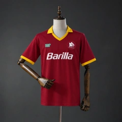 AS Roma 89/90 Home Retro Jersey