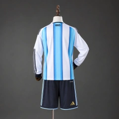 Argentina 2026 Home Long Sleeve Kids Kit
