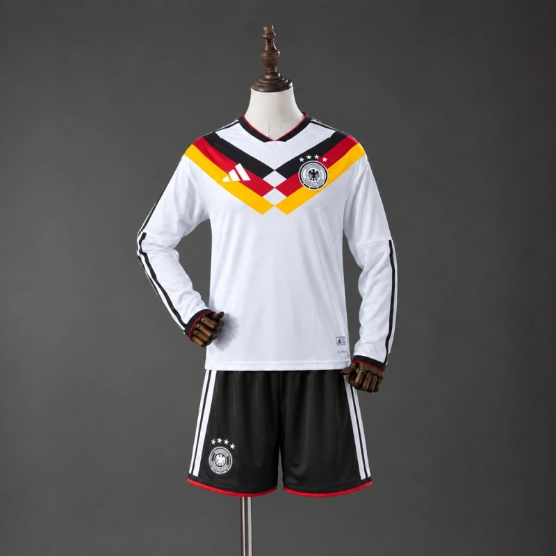 Germany 2026 Home Long Sleeve Kids Kit