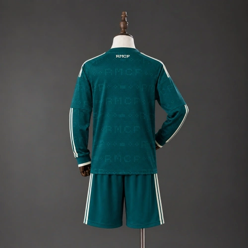 Real Madrid 26/27 Away Long Sleeve Kids Kit