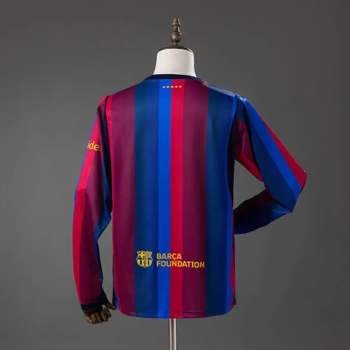 Barcelona 26/27 Home Long Sleeve Jersey