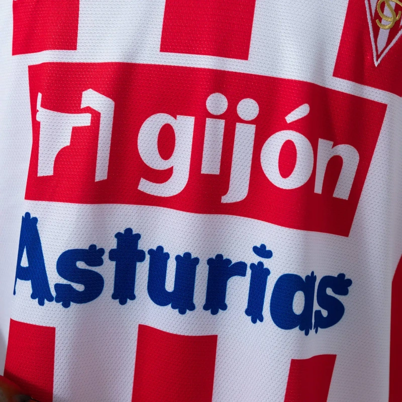 Sporting Gijón 08/09 Home Retro Jersey