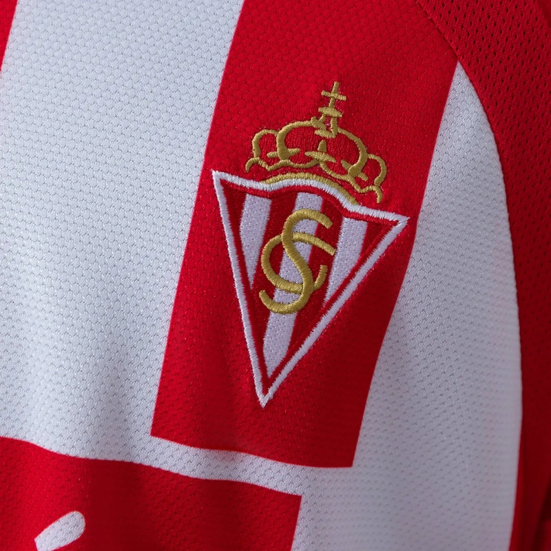 Sporting Gijón 08/09 Home Retro Jersey