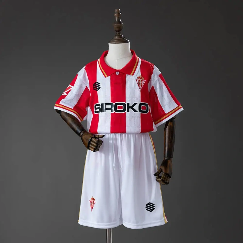 Sporting Gijón 26/27 Home Kids Kit