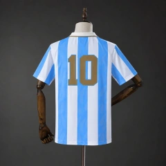 Argentina #10 Commemorative Edition Jersey