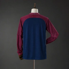 PSG 17/18 Home Long Sleeve Retro Jersey