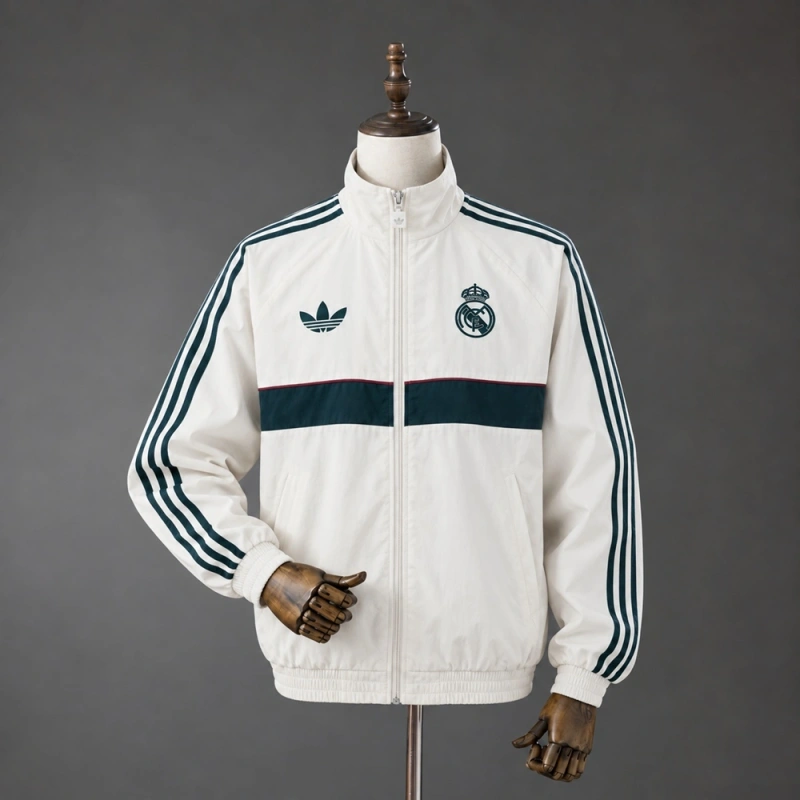 Real Madrid 26/27 OG Tracksuit Jacket Cream