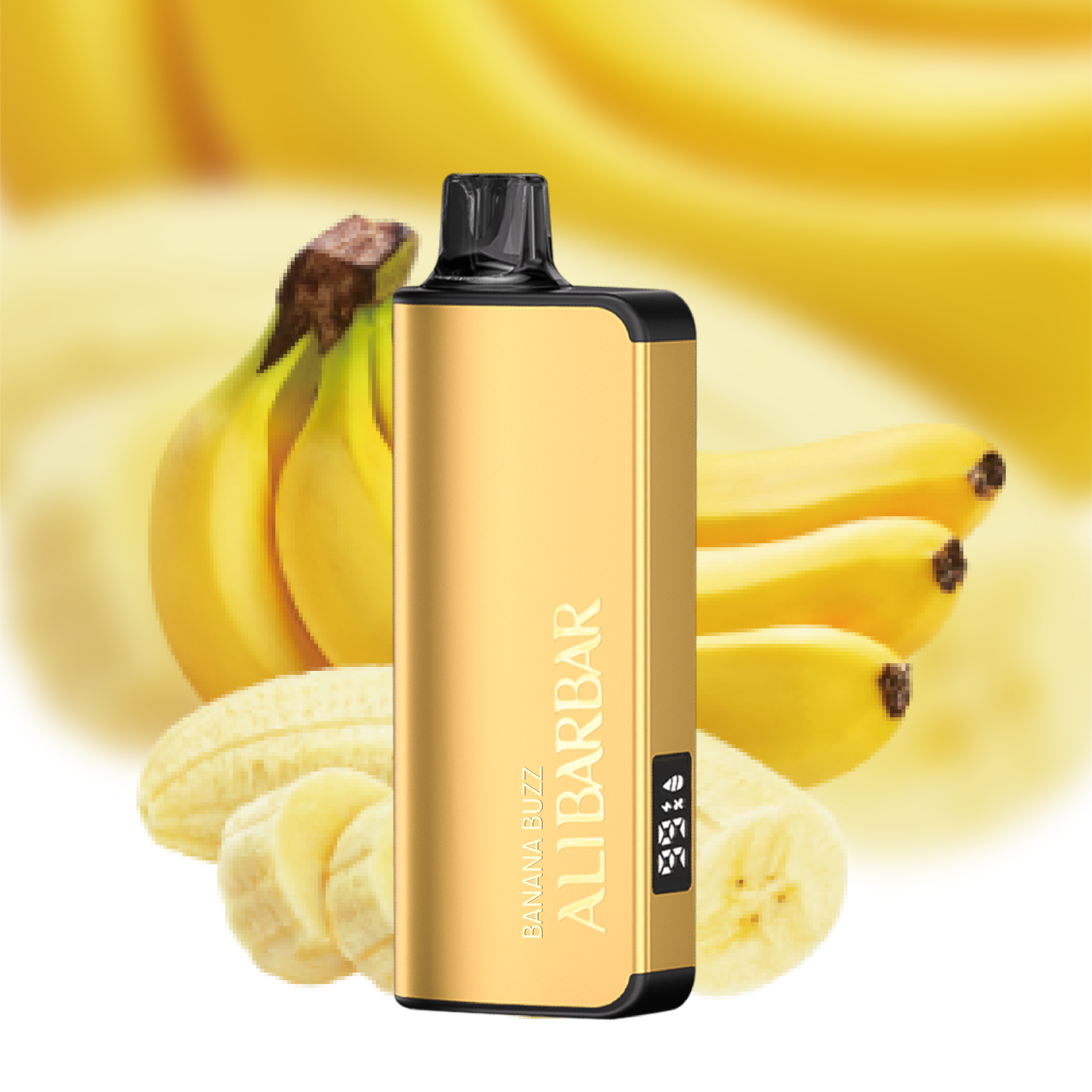 Alibarbar Ingot 9000 Banana Buzz Disposable Vapes