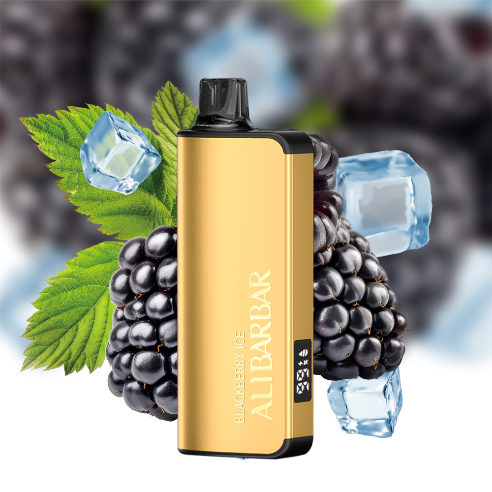 Alibarbar Ingot 9000 FTP Blackberry Dragon Fruit E-cigarettes Disposable Vapes