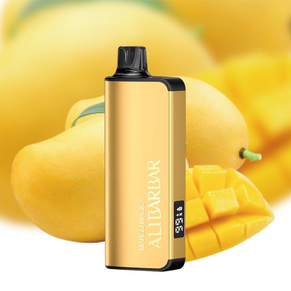 Alibarbar Ingot 9000 FTP Blackberry Dragon Fruit E-cigarettes Disposable Vapes