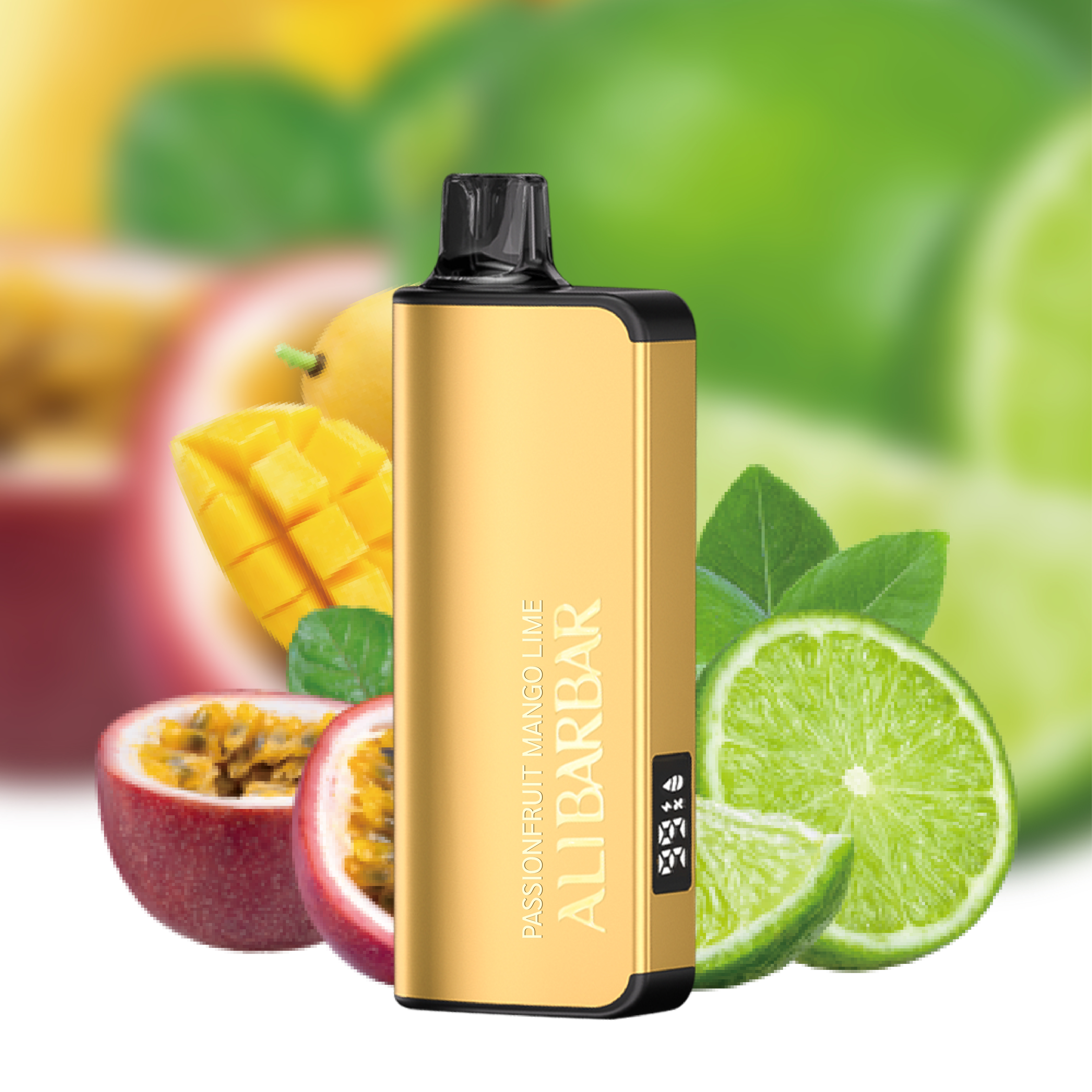 Alibarbar Ingot 9000 Passionfruit Mango Lime Disposable Vapes
