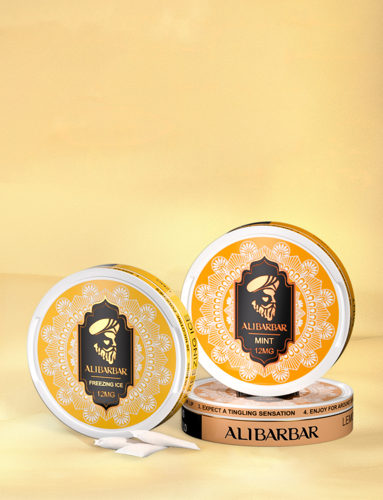 Alibarbar Nicotine Pouches – 6mg/12mg/24mg/36mg