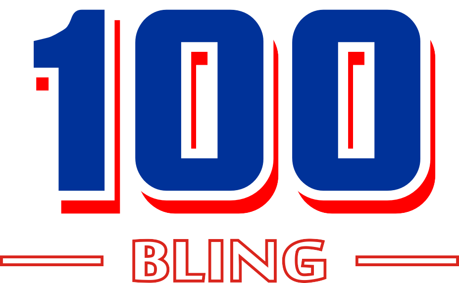 100 bling logo 6