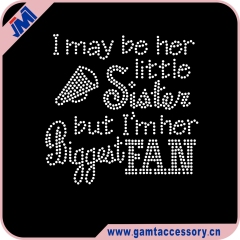 Cheer  hotfix rhinestones transfers T001118