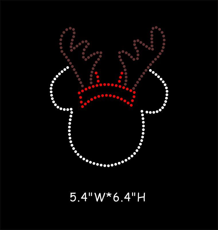 T00232 micky mouse  Rhinestone Transfer