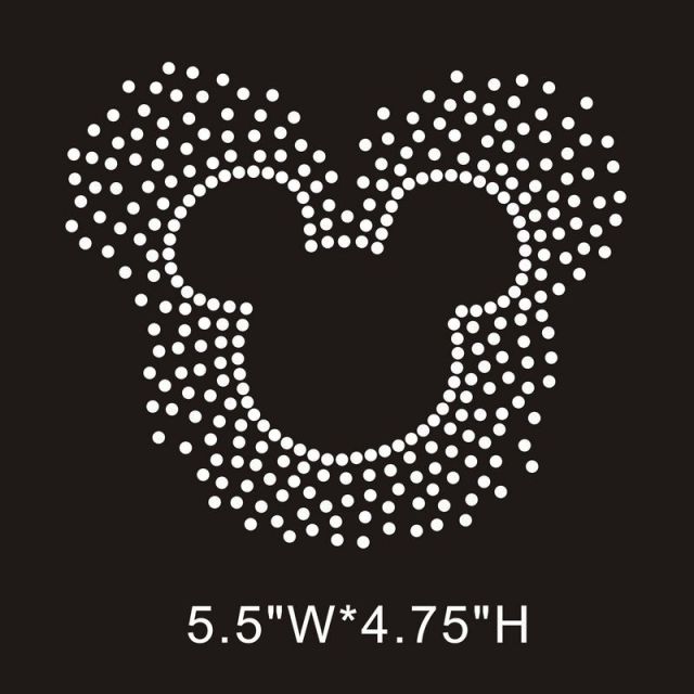 T00232 micky mouse  Rhinestone Transfer