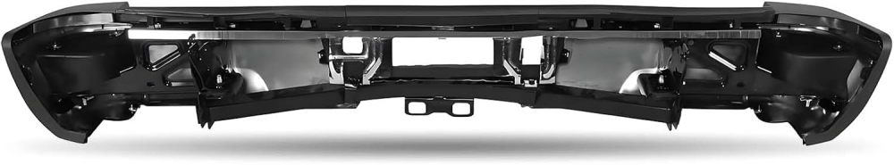 Rear Bumper Assembly Compatible with 2015-2019 Chevy Silverado 2500HD 3500HD, 15-19 GMC Sierra 2500HD 3500HD Back Bumper with or without Sensor Holes
