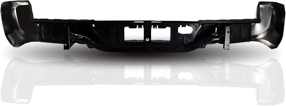 Rear Bumper Compatible with 2016 2017 2018 2019 2020 2021 2022 2023 Toyota Tacoma Steel Bumper with Sensor Hole