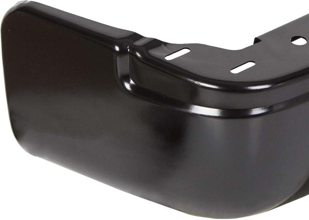 Rear Bumper End Caps Cover Face Bar compatible with 2009-2014 Ford F150 without Sensor Holes, Textured Black