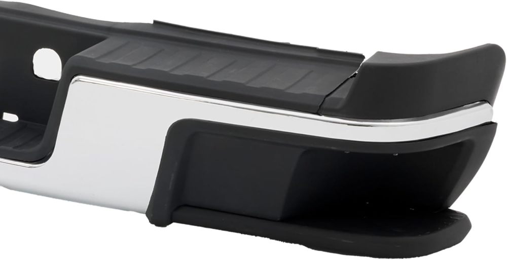 Rear Step Bumper Assembly Compatible with 2015-2022 Chevy Colorado GMC Canyon Chrome w/o Sensors，Replace for GM1103180