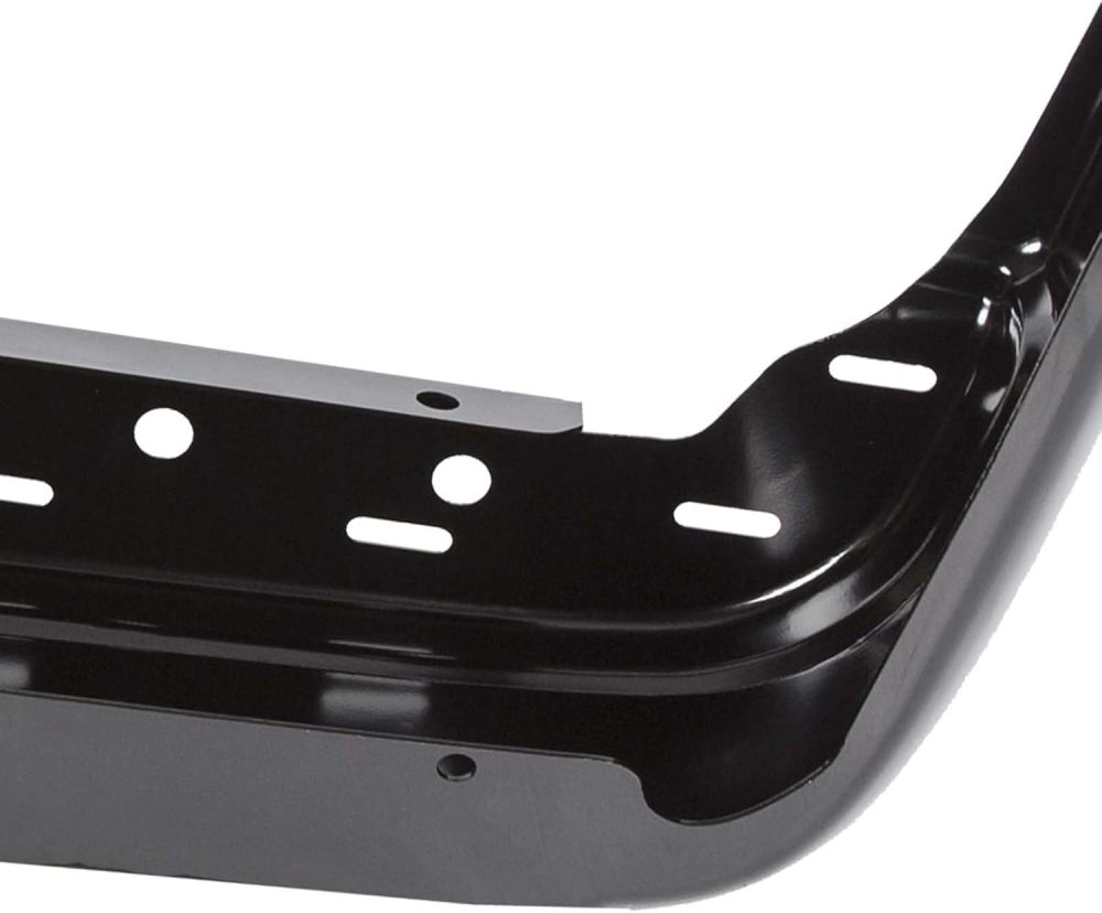 Rear Bumper End Caps Cover Face Bar compatible with 2009-2014 Ford F150 without Sensor Holes, Textured Black