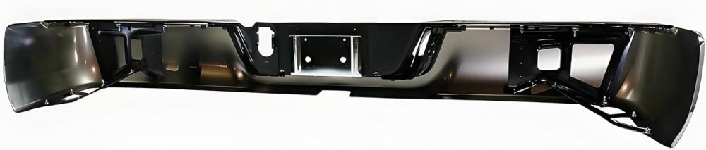 Chrome Rear Bumper Step Bumper Compatible with 2013-2018 Dodge Ram 2500 3500 w/Sensor