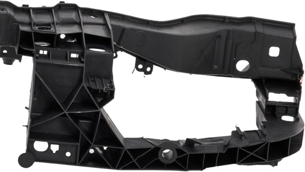 Radiator Support Compatible with 2013-2019 Ford Escape 2013-2018 Ford C-MAX Replace OE# FO1225216, CJ5Z8A284A, Black Plastic