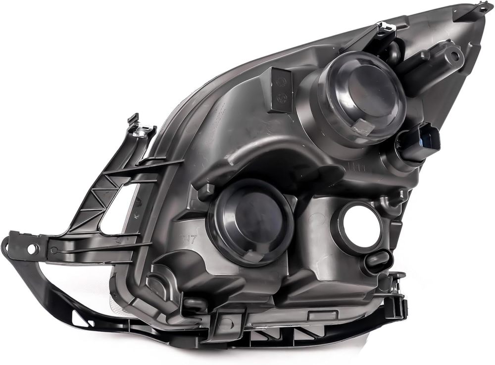 Headlights Assembly Compatible with 2006 2007 2008 2009 Ford Fusion Head Light Headlamp Driver & Passenger Side, Black Housing