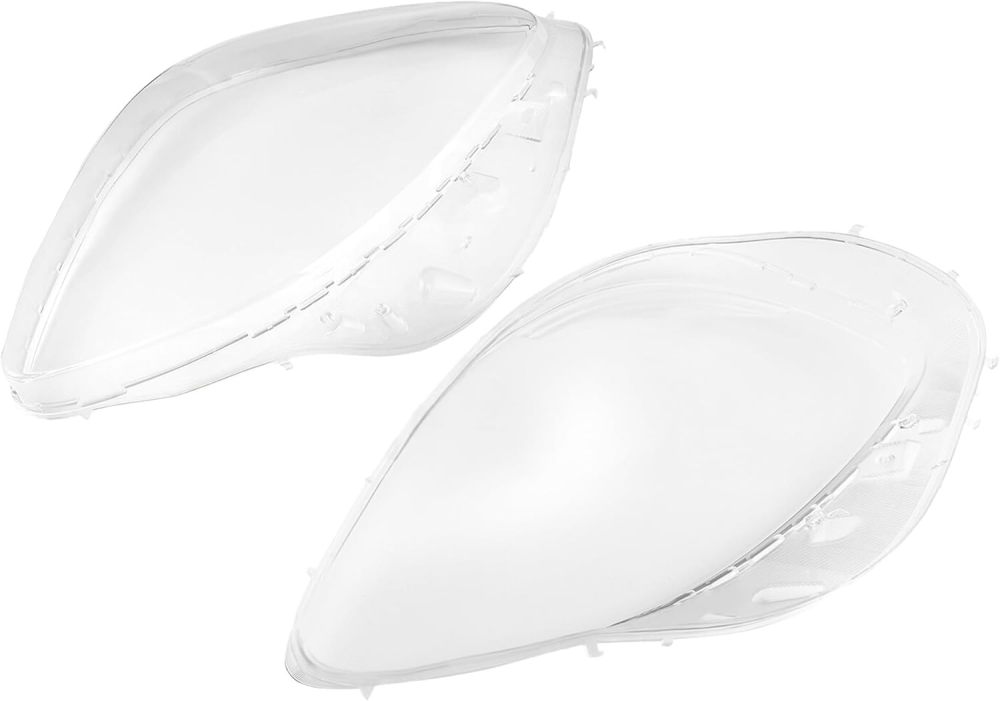 Clear Headlights Lens Covers Replacement for 2005-2013 Chevy Corvette C6 Headlight Cover Pair Left + Right
