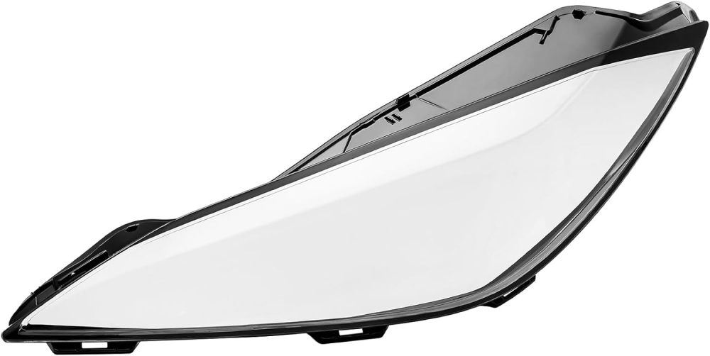 Driver Side Headlight Cover Lens Replacement For 2020-2025 Corvette C8 Left Headlamp Cover Left,Clear