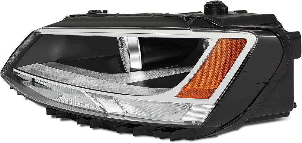 For 2011-2018 VW Jetta MK6 Sedan & Hatchback Headlights Assembly Replacement Headlamp Pair Halogen w/o DRL,Not Fit Sport Wagon