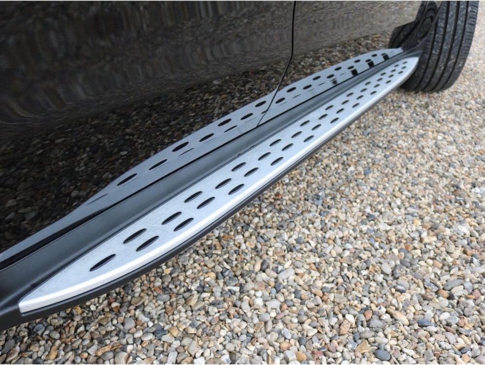 Running Boards Nerf Bars Compatible with 2016 2017 2018 2019 2020 2021 Mercedes GLC300 GLC350e X253 Side Steps, Chrome 500 LBS Load Capacity