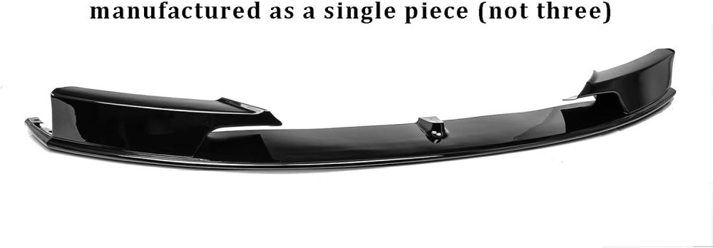 Front Bumper Lip Splitter Air Dam Compatible with 2012-2019 BMW 3 Series F30 320i 325i 328i 330i 335i w/M-paket, Gloss Black