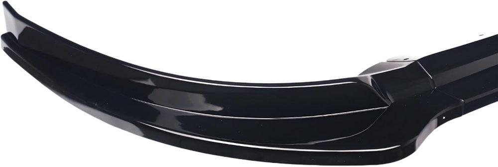 Front Bumper Lip Splitter Compatible with 2019–present Mercedes Benz Sprinter 1500 2500 3500 W907 910, Bumper Air Dam Deflector 3Pcs, Gloss Black