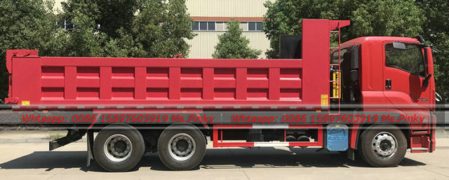 6x4 ISUZU GIGA Dump Truck 20Tons 25Tons Loading Capacity